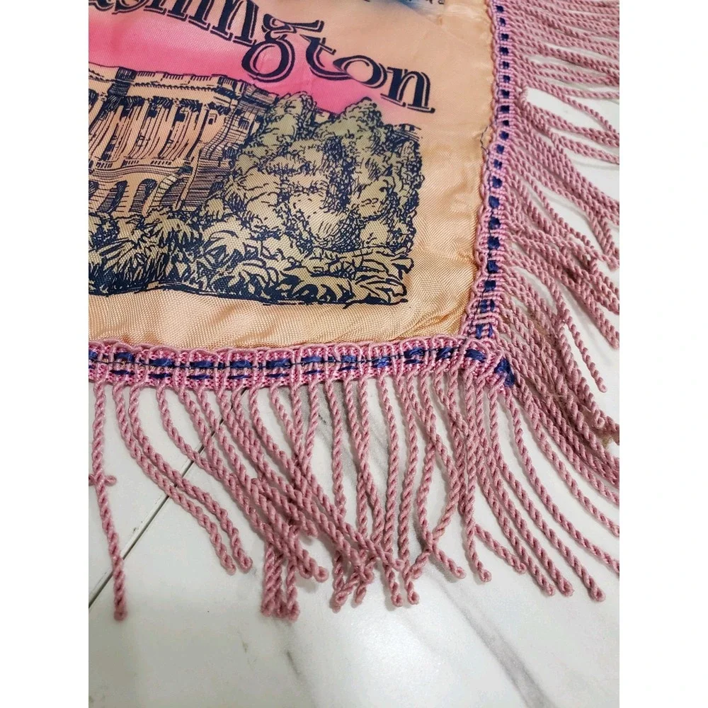Vintage Washington State souvenir pillow cover - 16
